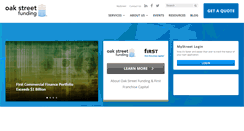 Desktop Screenshot of oakstreetfunding.com